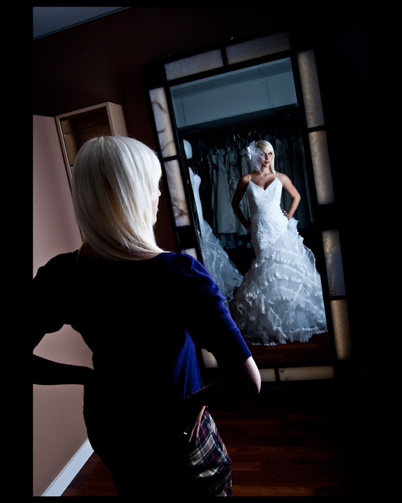 promotional photography: bridal shop